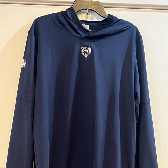 Chicago Bears 2024 Sideline Hooded Long Sleeve – Authentic Team-Issued - Picture 1 of 6